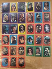 1983 STAR WARS RETURN OF THE JEDI COMPLETE SET W/SERIES 1 STICKERS HIGH GRADE picture