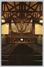 Eau Claire WI First Congregational Church UCC Sanctuary Organ Postcard picture