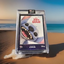 Topps Now Disney Lilo & Stitch Movie 2025 Limited Black FOIL 8/10 SEALED NEW SP picture