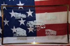 ConRail End of an Era (1976-1998) - Commemorative Glass Tray picture