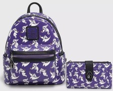 Loungefly Nightmare Before Christmas Zero Glow-in-the-Dark Backpack & Wallet NEW picture