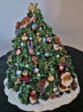 VTG Boyd's Bears The Twelve Days of Christmas Lighted Tree 1st Edition NO BOX picture