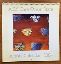 Vintage 2004 Providence Rhode Island Artist’s Calendar AIDS Care Ocean State picture