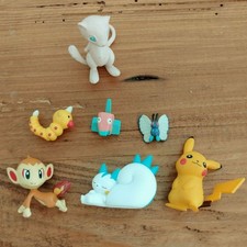 Pokemon Mew Porygon Pikachu Retro Figure Lot 7 Collectible 15+ picture