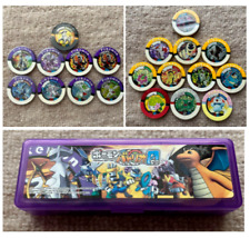 Pokemon Battrio Coin Medal with Sleeve&Case Toy Lot Goods Takara from Japan picture