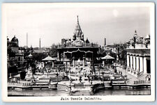 Calcutta (Kolkata) India Postcard Jain Temple c1920's Unposted RPPC Photo picture
