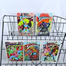 Superman Annual 9 10 & Special 1 2 3 lot DC Comics Bronze Age 1983-1985 picture