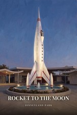 Rocket to the Moon TWA Moonliner Disneyland Attraction Ride Poster Print Wall picture