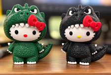 Hello Kitty x Godzilla Custom High Quality 3D printed Collectible Figure picture