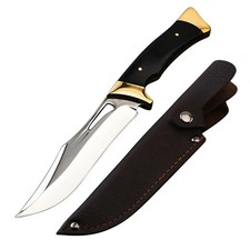 Western Outlaw Bowie Knife Full Tang with Sheath | 9” Length picture