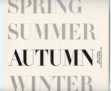 The Four Seasons Autumn Foursome Dinner Menu New York City 1983 picture