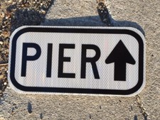 PIER road sign 12