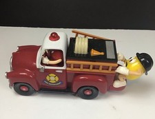 Vintage Limited Edition M&M's Red Fire Truck Candy Dispenser picture