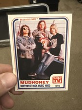 Mudhoney 1992 Card Seattle Grunge Rock Big League Cards picture