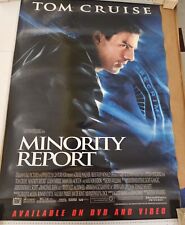 Tom Cruise  In Minority Report  DVD promotional Movie poster picture