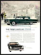 1958 LINCOLN COUPE Classic Car Photo AD Traina Norell Fashion picture