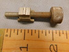 Stanley Rule & Level Co. No. 90 Rabbet Plane Cutter Adjust Screw & Block Tool picture