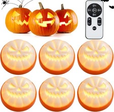 Halloween Pumpkin Lights, LED Pumpkin Lights with Remote and Timer, picture