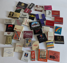 Vintage Matchbook Tobacciana Unstruck Struck Lot Illinois Bar Restaurant Hotel picture