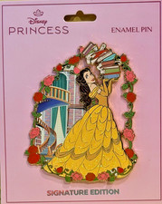 Disney Belle LE500 PALM Library Jumbo Pin picture