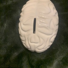 Vintage Brain Coin Piggy Bank Anatomical Model picture