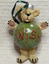 New 2009 Boyd's Bearstone Wish Christmas Ornament #4016675  21074 picture
