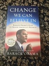 Barack Obama Signed ‘Change We Can Believe In