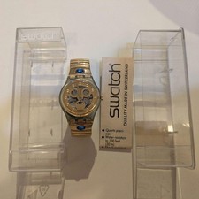 swatch Wristwatch Skeleton Unisex Gold picture