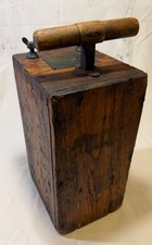 Antique GIANT POWDER CO. Blasting Machine No. 3 Mining Detonator Plunger Box picture