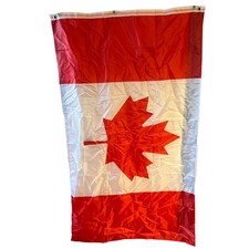 Anley Canada Canadian National Flag Maple Leaf Polyester Brass Grommets 3x5 ft picture