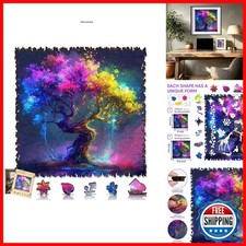 Jiroinlly Wooden Puzzle Tricolor Tree of Life 200 Pieces picture