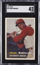 1957 TOPPS #35 FRANK ROBINSON SGC 4 picture