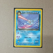 Dark Golduck 37/82 - 1st Edition Team Rocket Pokémon Card picture