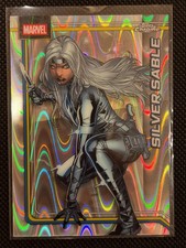 2026 Topps Chrome Marvel Comics Silver Sable RayWave Refractor #158 picture