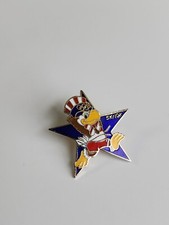 Sam the Eagle 5K/10K Lapel Pin Los Angeles Summer Olympic Games 1984 picture