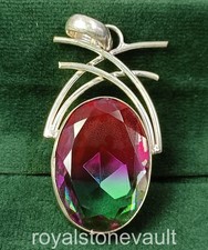 Handmade 78.05 Ct Ametrine Pendant IGL Certified 925 Solid Silver Gemstone 5DNX picture