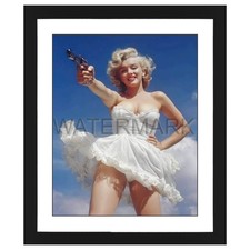 MARILYN MONROE PHOTO ARTWORK - Actress/Model/Singer - Metallic 16