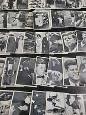1964 Topps John F. Kennedy Trading Cards - Partial Set 61 of 77 picture