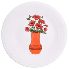 Fiesta Tableware Company Fiesta Flowers Luncheon Plate 12529334 picture