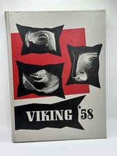 1958 Original NOS North High School Yearbook Denver, Colorado Viking picture