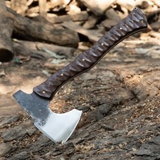 Hand Forged  American  Tomahawk ,Full Tang Hatched , Camping And Bushcraft Axe picture