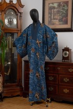 DEAR VANILLA JAPANESE JUBAN UNDERGOWN MEN'S KIMONO AUTHENTIC VINTAGE JAPAN MADE picture