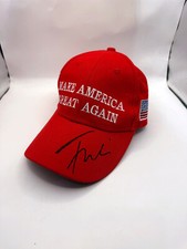TULSI GABBARD MAGA President Donald Trump Intel. Director SIGNED Hat Cap PSA COA picture