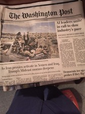 The Washington Post Sunday September 13 2026 AI Leaders Unite In Call To Slow... picture