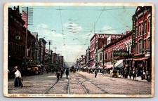 Market Street Chattanooga Tennessee Stagg Hotel Gass Bros Restaurant Postcard picture