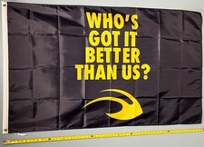 Michigan Wolverines Who’s Got It Better FLAG FREE USA SHIP Flag Beer Sign 3x5' picture