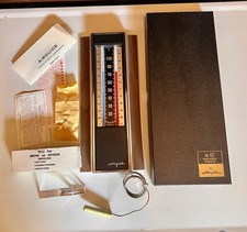 NOS Vintage Airguide Indoor Outdoor Thermometer Model 422 Unused w/Box picture