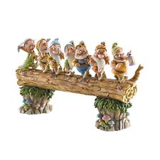 Jim Shore Disney Traditions - Homeward Bound - Seven Dwarfs on Log 4005434 picture