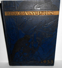 1933 Emory University The Campus Vintage Yearbook Atlanta Georgia College picture