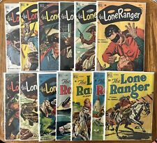 The Lone Ranger #27-39, 1950-1951 Dell Golden Age Comics, GD-VG picture